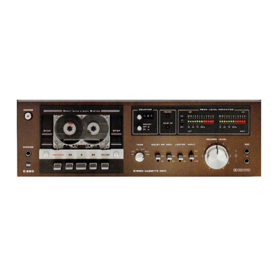 Dual C 820 Serviceanleitung