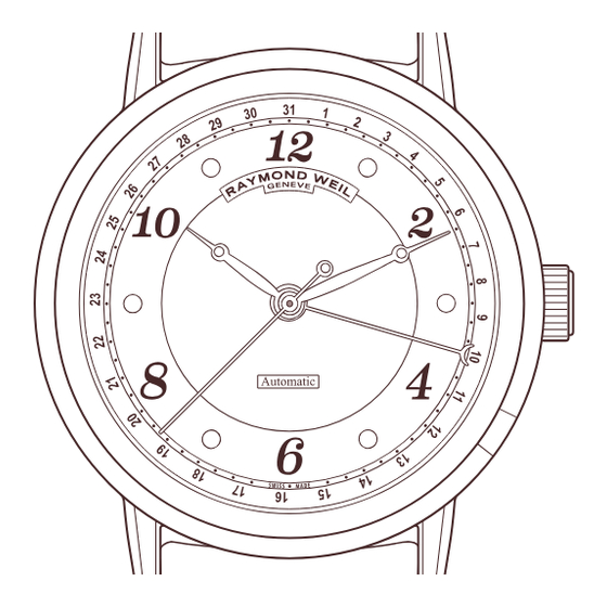 Raymond Weil Geneve Bedienungsanleitung