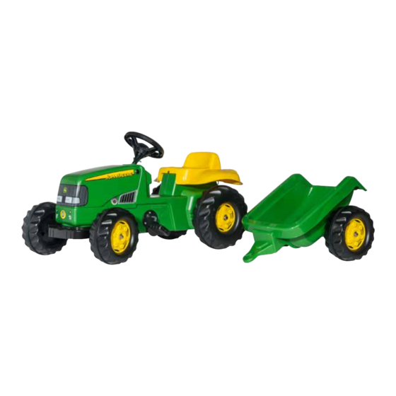 Rolly Toys 623074 Gebrauchsanleitung