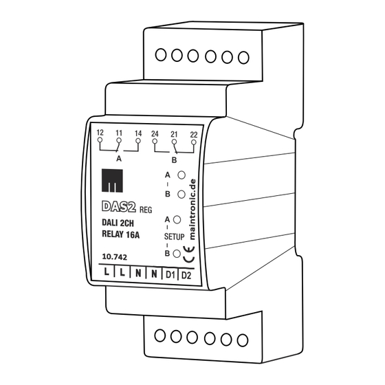 Maintronic DAS2 REG Kurzanleitung