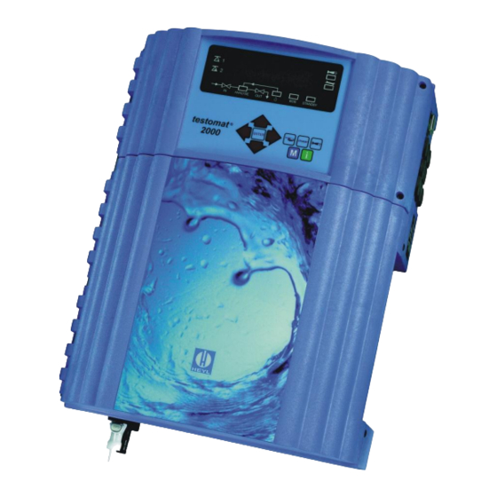 Lenntech Testomat 2000 Wartungsanleitung