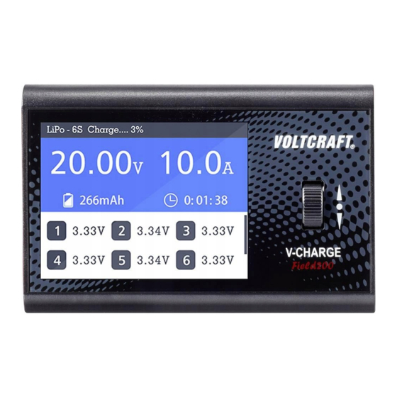 VOLTCRAFT V-Charge Field 200 Bedienungsanleitung