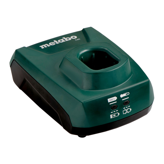 Metabo C 60 Originalbetriebsanleitung