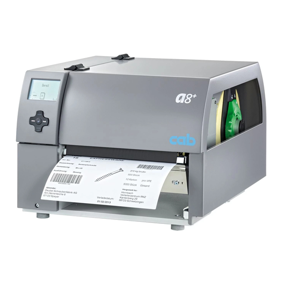 CAB A+ Serviceanleitung