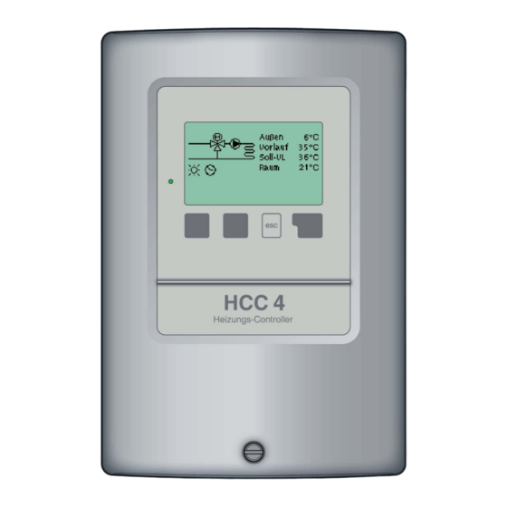 Sorel HCC 4 Montageanweisung Und Bedienanleitung