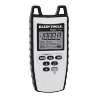 Klein Tools Ranger TDR VDV501-090 Gebrauchsanleitung