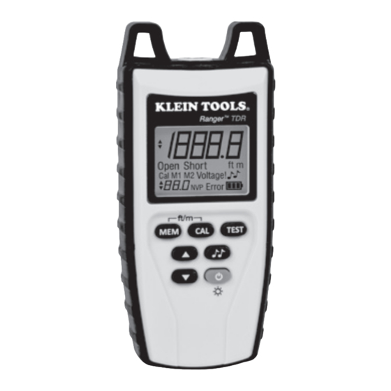 Klein Tools Ranger TDR VDV501-090 Gebrauchsanleitung