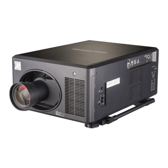 Digital Projection Mercury Quad Serie Bedienungsanleitung