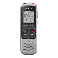 Sony ICD-BX140 Kurzanleitung