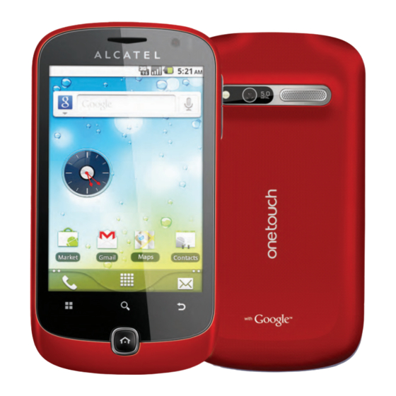 Alcatel One touch 990 Bedienungsanleitung