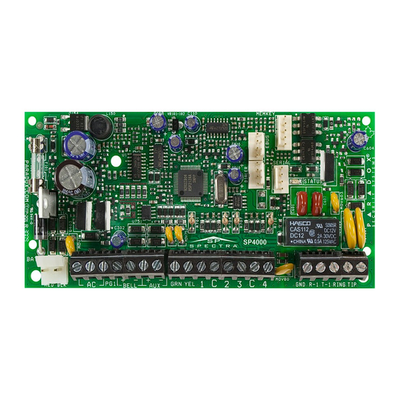SSAM SPECTRA SP4000 Installations- Und Programmieranleitung