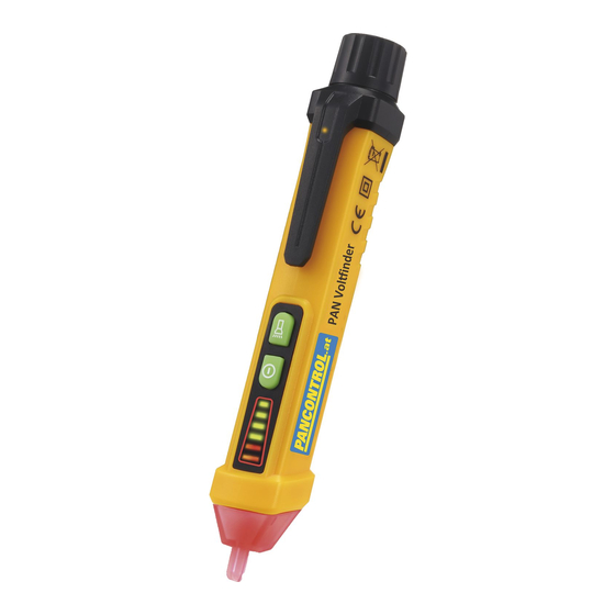 PANCONTROL PAN Voltfinder Bedienungsanleitung