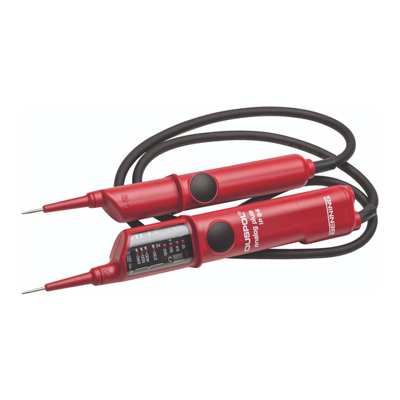 Benning DUSPOL analog plus Bedienungsanleitung