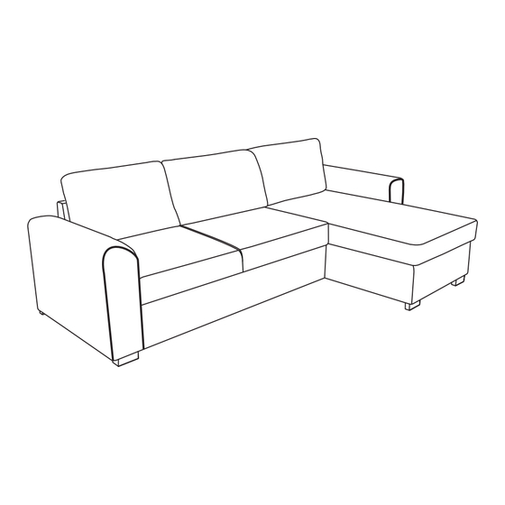 CONFORAMA ASTON - CANAPÉ D’ANGLE FIXE REVERSIBLE Montageanleitung