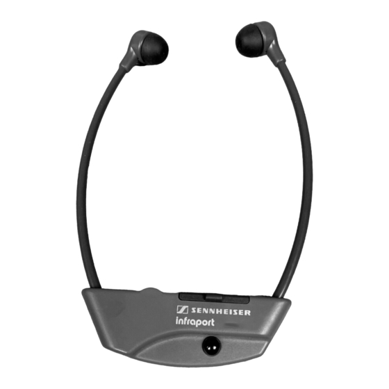 Sennheiser Infraport RI 200 stereo Gebrauchsanleitung