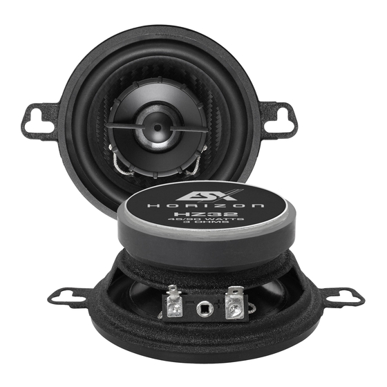 ESX HORIZON HZ32 Bedienungsanleitung