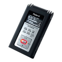 Edirol R-09HR Bedienungsanleitung