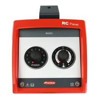 Fronius RC Panel Basic TIG /TMC Bedienungsanleitung