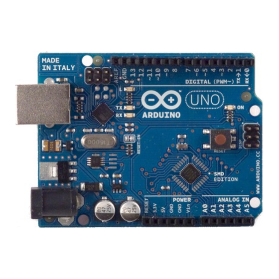 Arduino Uno Benutzerhandbuch