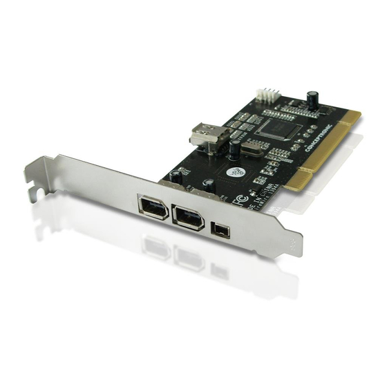 Conceptronic Ci1394B Schnellstartanleitung