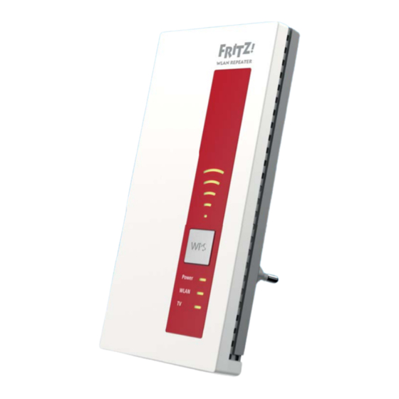 AVM FRITZ!WLAN DVB-C Installation Und Betrieb