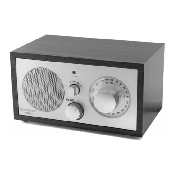SOUNDMASTER TR 17 Bedienungsanleitung