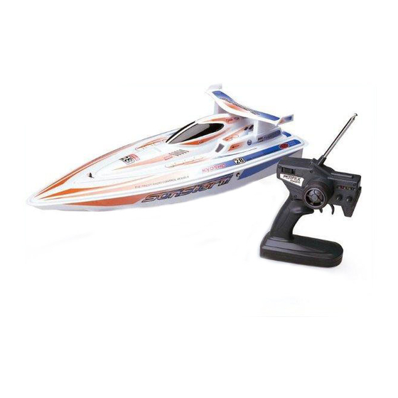 Kyosho SunStorm 600 Bedienungsanleitung