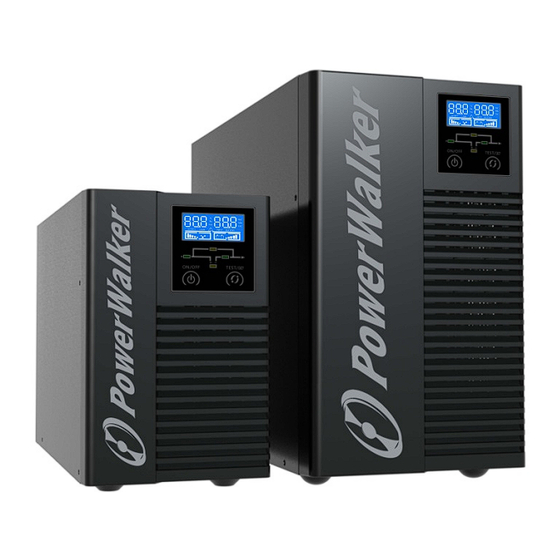 PowerWalker VFI 1000T/E LCD Bedienungsanleitung