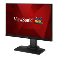 ViewSonic XG2705-2 Bedienungsanleitung