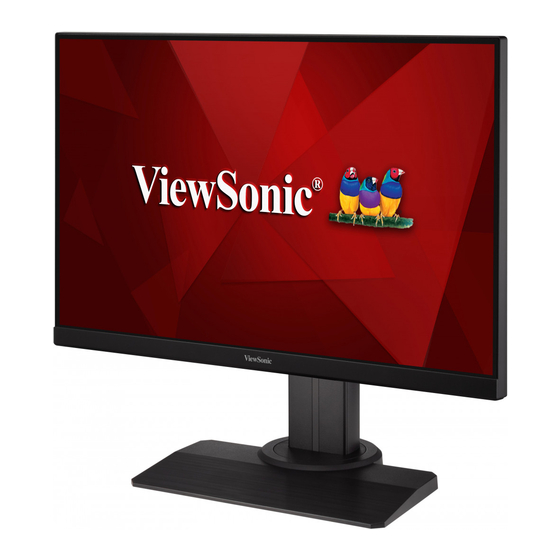 ViewSonic XG2405-2 Bedienungsanleitung