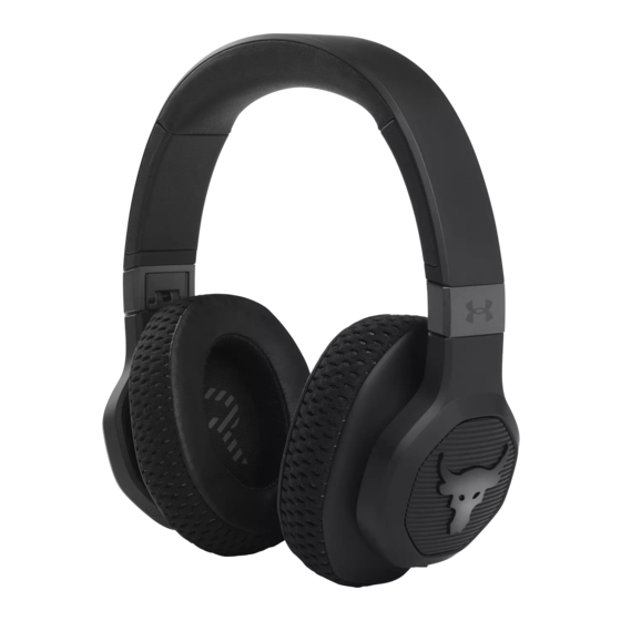JBL PROJECT ROCK Schnellstartanleitung