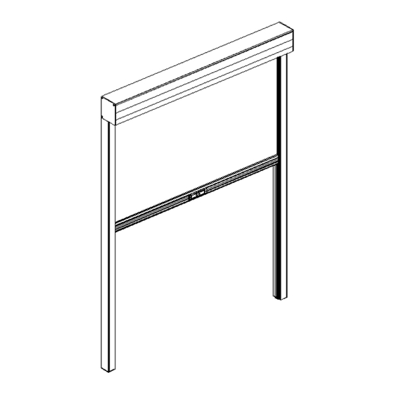 PERGOLUX ZIP-SCREEN Aufbauanleitung