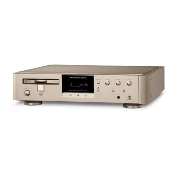 Marantz SA-17S1 Bedienungsanleitung