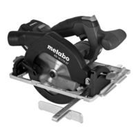 Metabo KS 18 LTX 57 BL Originalbetriebsanleitung