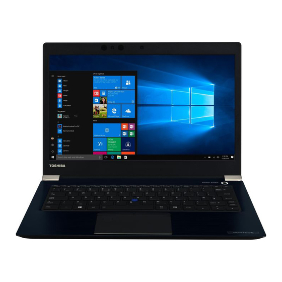 Toshiba Portege X30-D Benutzerhandbuch