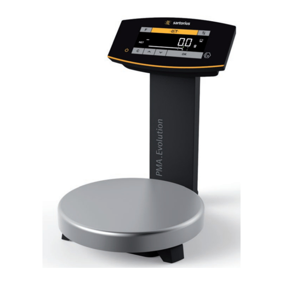 Sartorius PMA.Evolution Betriebsanleitung