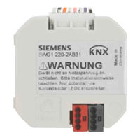 Siemens 5WG1220-2DB31 Bedien-Und Montageanleitung