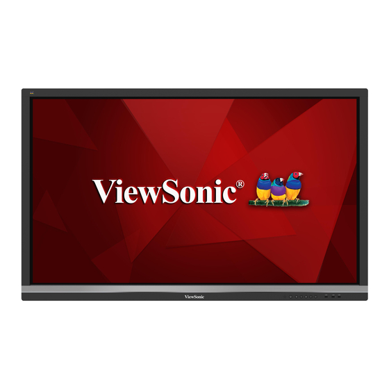 ViewSonic ViewBoard IFP50-Serie Schnellstartanleitung