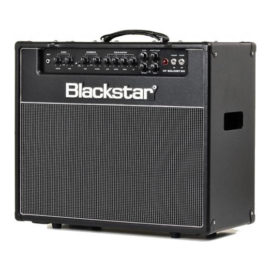 Blackstar HT SOLOIST 60 Handbücher