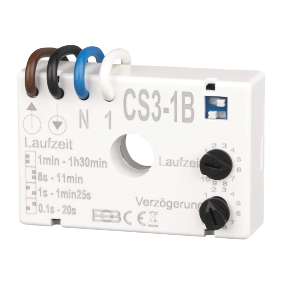 EOB CS3-1B Betriebsanleitung