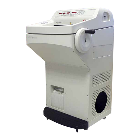 Leica CM1860 UV Gebrauchsanweisung
