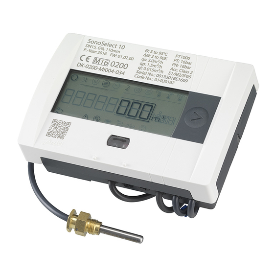 Danfoss SonoSelect series Bedienungsanleitung