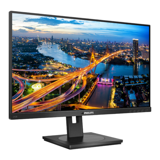 Philips B line 242B1V Bedienungsanleitung