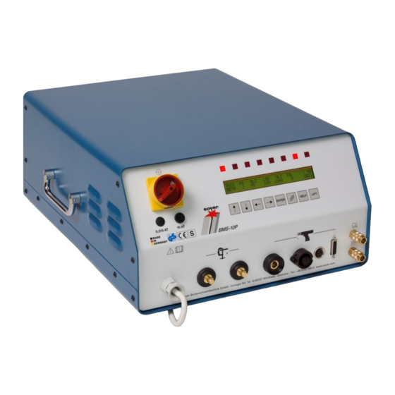 Soyer BMS-10P Bedienungsanleitung