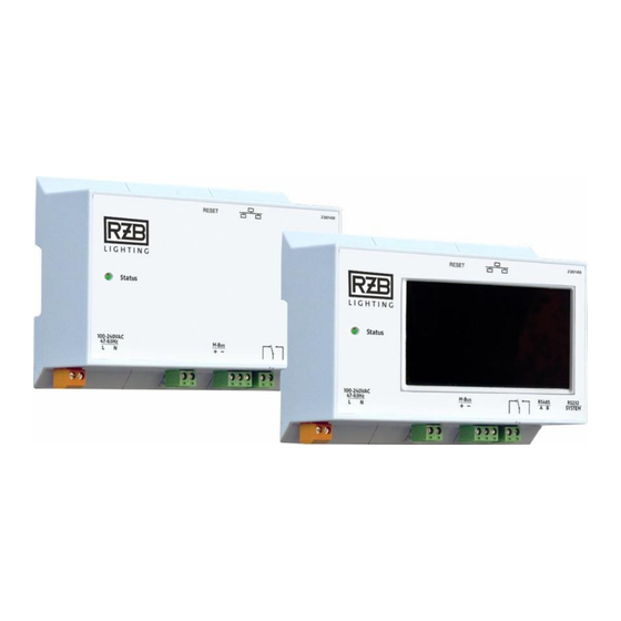 RZB Lighting MWEB Installation Und Betriebsanleitung