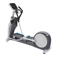 Precor EFX 800-Serie Erste Schritte