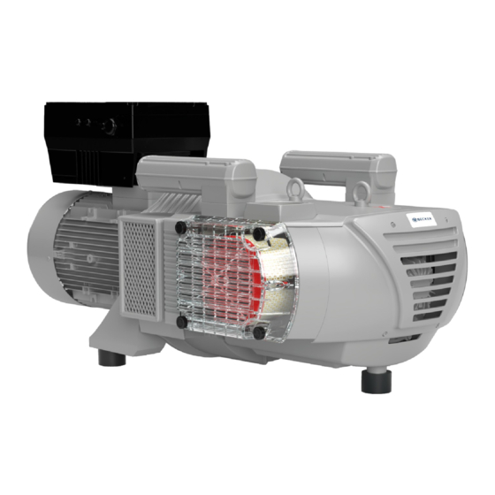 Becker VariAir X Serie Betriebsanleitung