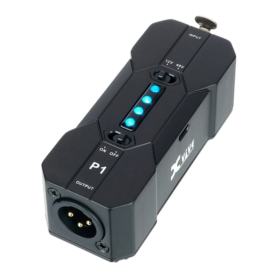 Xvive P1 Bedienungsanleitung