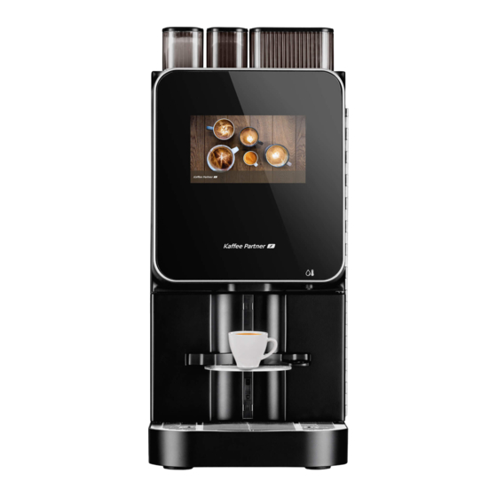 Kaffee Partner BARISTA Select Kurzanleitung