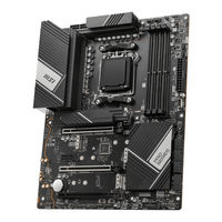 MSI PRO X670-P WIFI Benutzerhandbuch